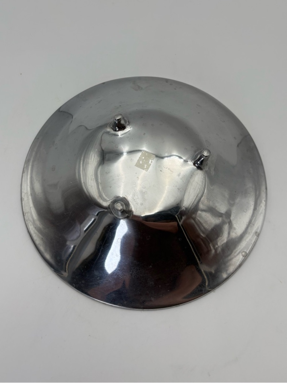 Silver Tone Sunflower Decorative Pedestal Bowl - Home Accents - Picture 7 of 10